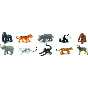 safari ltd Toob Endangered Land Species SAFA100109 095866002305