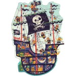 Djeco Giant Puzzles The Pirate Ship 07129 3070900071292