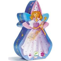 Djeco Silouhette Puzzles The Fairy And The Unicorn - 36 Pcs 07225 3070900072251