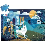 Djeco Puzzles - Silhouette Puzzles Full Moon Knight 07237 3070900072374