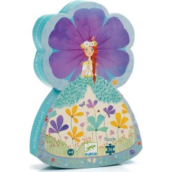 Djeco Puzzles - Silhouette Puzzles The Princess Of Spring 07238 3070900072381