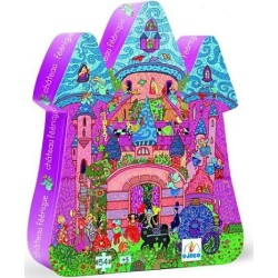 Djeco Silouhette Puzzles The Fairy Castle - 54 Pcs 07246 3070900072466