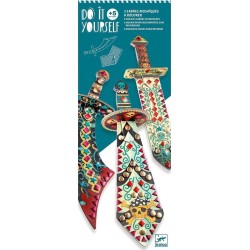 Djeco Design Do It Yourself - Mosaics Sabers Like A Pirate - FSC MIX 07902 3070900079021