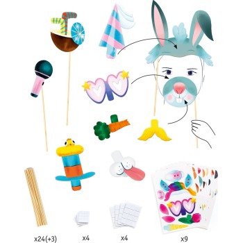 Djeco Design Do It Yourself - Ballons & Co Animal Party 07915 3070900079151