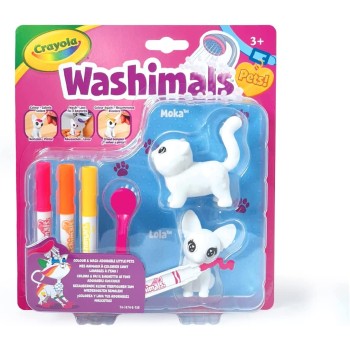 Crayola Washimals Dog and Cat 74-7474 071662074746