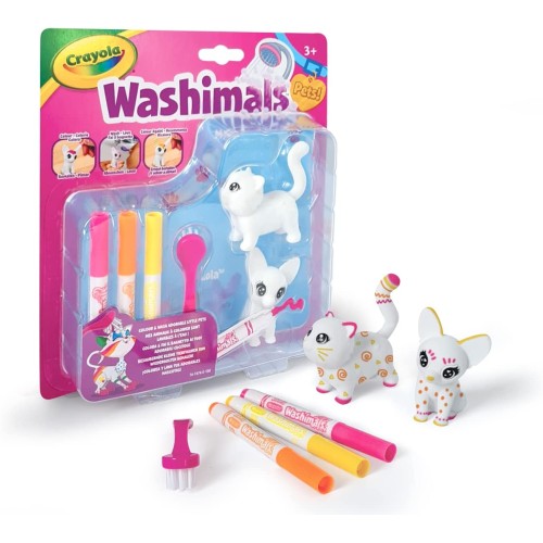 Crayola Washimals Dog and Cat 74-7474 071662074746