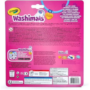 Crayola Washimals Γατάκι και Σκυλάκι 74-7474 071662074746