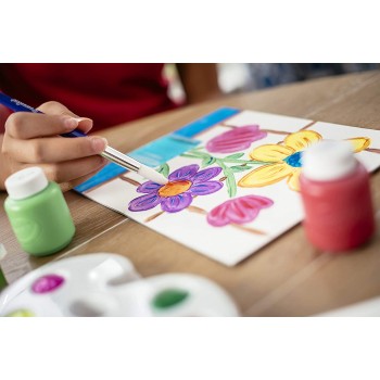 Crayola 6 Μπουκάλια Με Πλενόμενο Χρώμα Τεμπερας 54-1204 071662112042