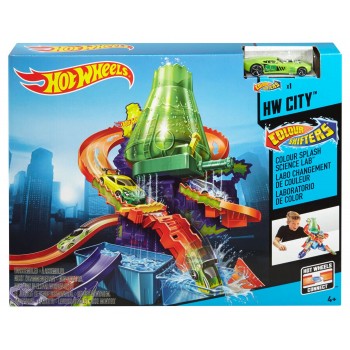 Mattel Hot Wheels Colour Splash Science Lab CCP76 887961030815