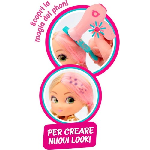 Giochi Preziosi Unique Eyes Κούκλα Μόδας Wow Hair MYM08000 8056379134800