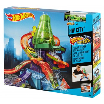Mattel Hot Wheels Colour Splash Science Lab CCP76 887961030815