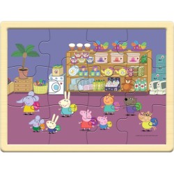 Giochi Preziosi Peppa Pig Ξύλινο Παζλ Πέππα - 1 τμχ PP025000 8056379139300