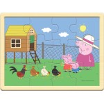 Giochi Preziosi Peppa Pigland Wood Pazl Peppa (4 Designs) PP025000 8056379139300