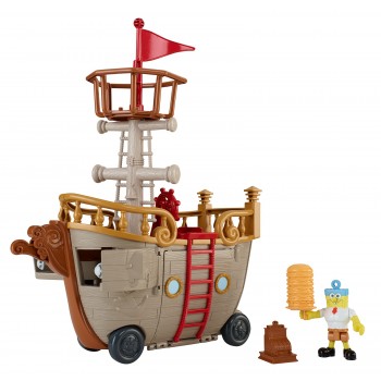 Mattel Imaginext Μπομπ Σφουγγαράκης Καράβι CDM02 887961045062