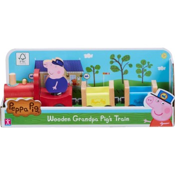 Giochi Preziosi Peppa Pig The Wooden Train PPC65000 8056379101864