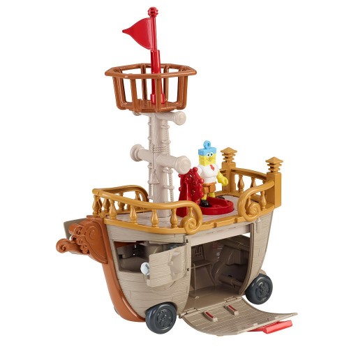 Mattel Imaginext Μπομπ Σφουγγαράκης Καράβι CDM02 887961045062