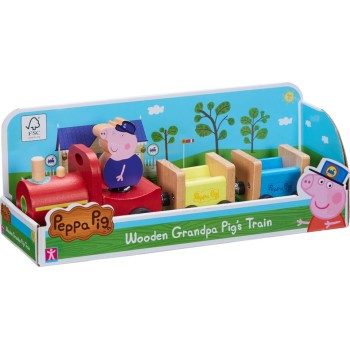 Giochi Preziosi Peppa Pig The Wooden Train PPC65000 8056379101864