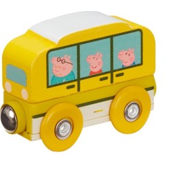 Giochi Preziosi Peppa Pig Ξύλινα Οχηματάκια - 1 τμχ PPC73000 8056379101949