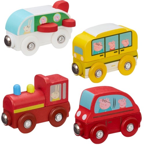 Giochi Preziosi Peppa Pigly Wooden Vehicle PPC73000 8056379101949