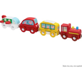 Giochi Preziosi Peppa Pigly Wooden Vehicle PPC73000 8056379101949