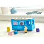 Giochi Preziosi Peppa Pig Ξύλινο Σχολικό Λεωφορείο Με Σχήματα PPC74000 8056379101956