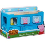 Giochi Preziosi Peppa Pige Wood School Bus PPC74000 8056379101956