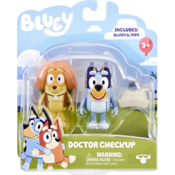 Giochi Preziosi Bluey S2 Figure 2Pack 3 Designs W4 BLY07000 8056379137443