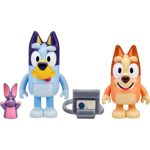 Giochi Preziosi Bluey S2 Figure 2Pack 3 Designs W4 BLY07000 8056379137443