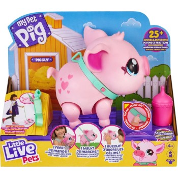 Giochi Preziosi My Pet Pig Lucky Το Γουρουνάκι Ηλεκτρονικό Pet LPW00000 8056379120407