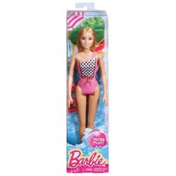 Mattel Barbie Beach Ροζ - Neo Σχέδιο CFF12 887961056136