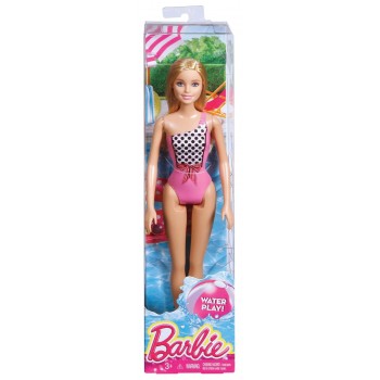 Mattel Barbie Beach Ροζ - Neo Σχέδιο CFF12 887961056136
