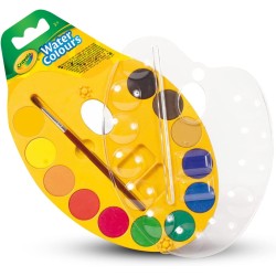 Crayola Παλέτα Με 12 Νερομπογιές 53-8434 071662084349