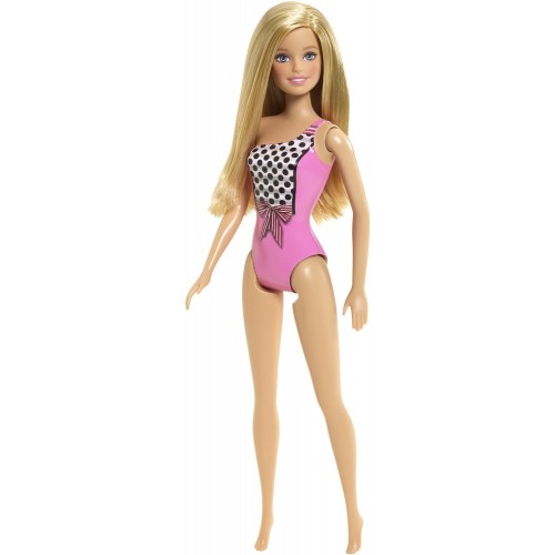 Mattel Barbie Beach Ροζ - Neo Σχέδιο CFF12 887961056136