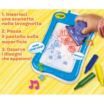 Crayola Music Rub Art Station 81-1306 071662213060