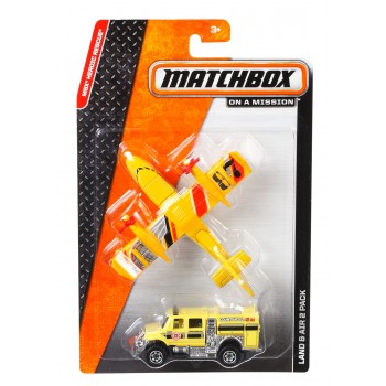 Mattel Αεροπλανάκι Και Αυτοκινητάκι CHB92 887961076325