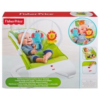 Mattel Καθισματάκι Ριλάξ Rainforest Friends CJJ79 887961098808