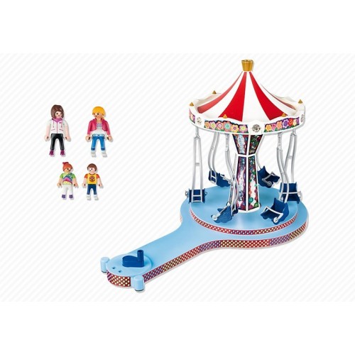 Playmobil Καρουσέλ Με Πολύχρωμα Φώτα 5548 4008789055484