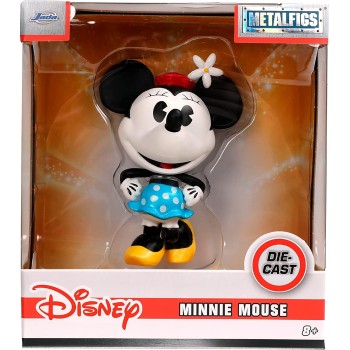Jada Toys Minnie Mouse Metal Minnie Figurine, 10 Cm, Disney, Collection 253071001 4006333079474