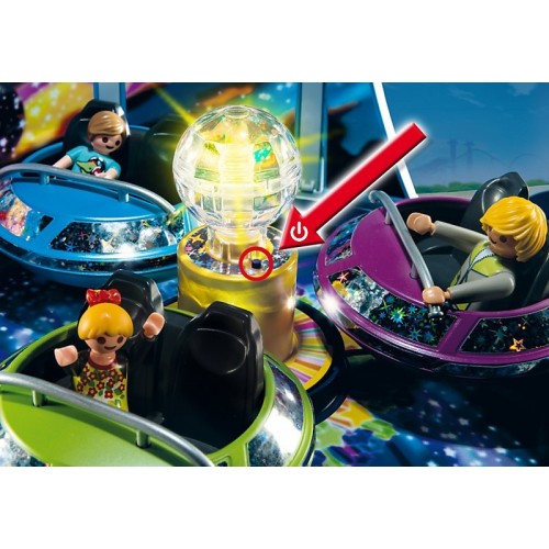 Playmobil Περιστρεφόμενα Space Ships Με Φώτα 5554 4008789055545