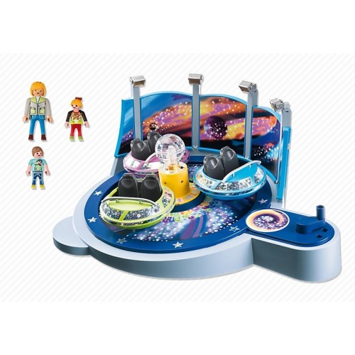Playmobil Περιστρεφόμενα Space Ships Με Φώτα 5554 4008789055545