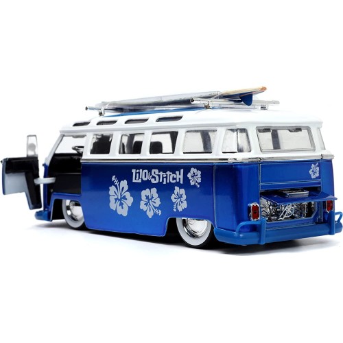 Jada Toys Stitch Φιγούρα με Volkswagen T1 Bus 1:24 Car As Seen On Film And Tv 253075000 4006333079542
