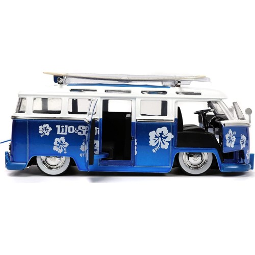 Jada Toys Stitch Φιγούρα με Volkswagen T1 Bus 1:24 Car As Seen On Film And Tv 253075000 4006333079542