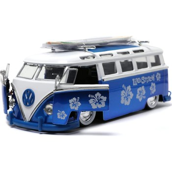 Jada Toys Stitch Φιγούρα με Volkswagen T1 Bus 1:24 Car As Seen On Film And Tv 253075000 4006333079542