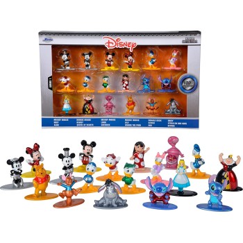 Jada Toys Disney  Set Of 18 Figurines 4 Cm Metal 253075005 4006333080142