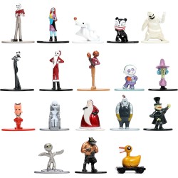 Jada Toys Nightmare Before Christmas - Set Of 18 Nano Metal Figures, 4 Cm, Disne 253075006 4006333080159
