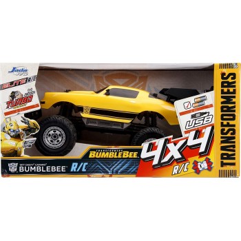 Jada Toys Transformers Elite Rc Bumblebee 1977 Camaro Remote Control Car 253119001 4006333065552