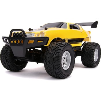 Jada Toys Transformers Elite Rc Bumblebee 1977 Camaro Remote Control Car 253119001 4006333065552