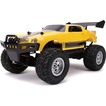 Jada Toys Transformers Elite Rc Bumblebee 1977 Camaro Remote Control Car 253119001 4006333065552