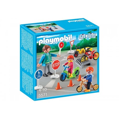 Playmobil Σχολικός Τροχονόμος Και Παιδάκια 5571 4008789055712