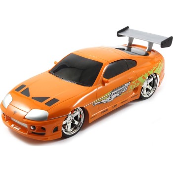 Jada Toys Fast and furious Coche Rc 1995 Brians Toyota Supra-Naranja 1:16 253206006 4006333064944